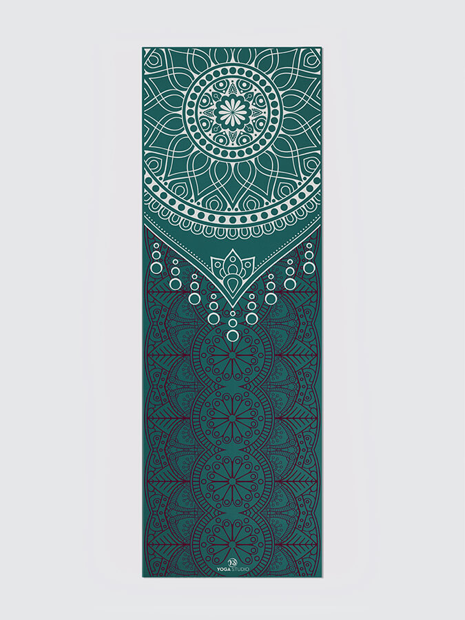 Patterned Design Non Slip Sticky Yoga Mat