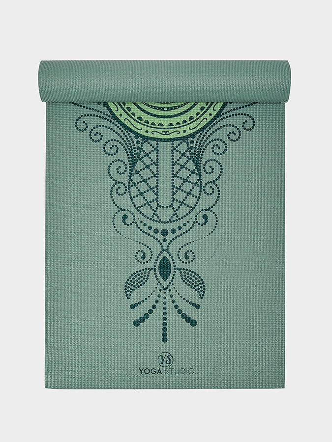 Patterned Design Non Slip Sticky Yoga Mat