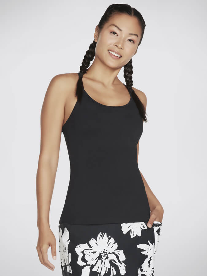 Skechers GOWALK Racerback Shelf Bra Cami Women's Vest Top –Yoga Studio Store