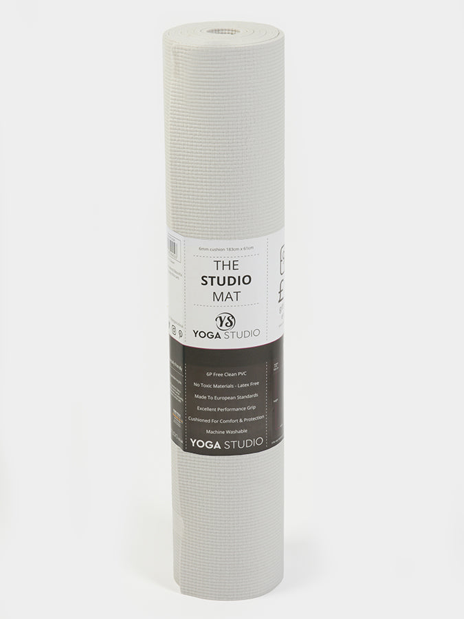 Yoga Studio Sticky Yoga Mat 6mm - White
