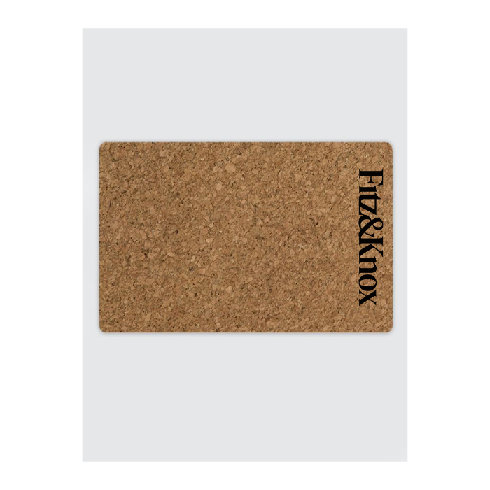 Yoga Studio Standard Size Cork Yoga Block - Personalise