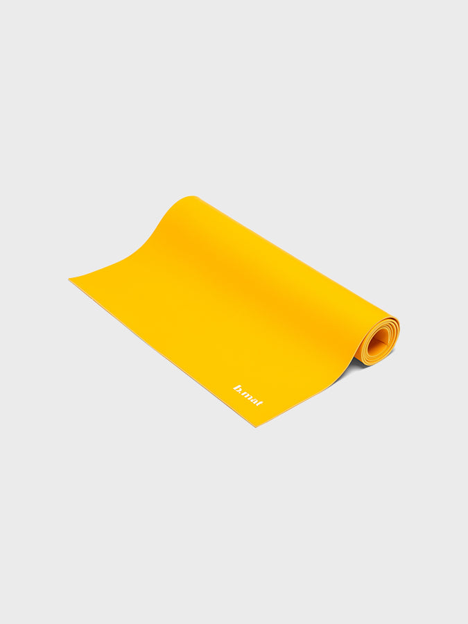 BHalfmoon BMat Everyday Yoga Mat 4mm - Saffron Yellow