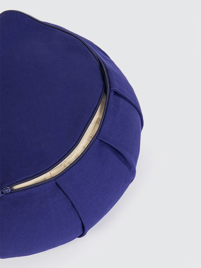 Yoga Studio Crescent Lotus Organic Zafu Buckwheat Cushion