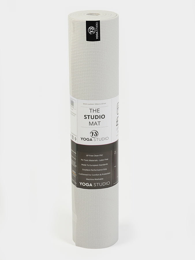 Yoga Studio Sticky Yoga Mat 6mm - White