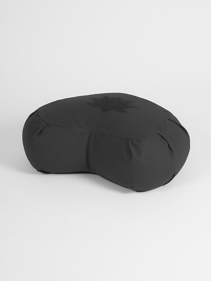 Yoga Studio Crescent Lotus Organic Zafu Buckwheat Cushion