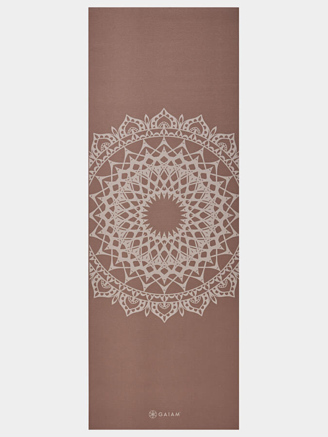 Gaiam Cinnamon Marrakesh Yoga Mat 5mm