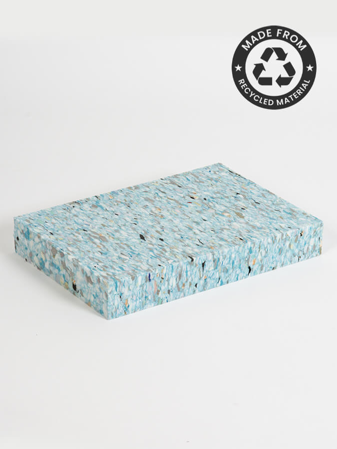 Yoga Studio Recycled Chip Foam Yoga Block (40 x 30 x 5cm) –Yoga