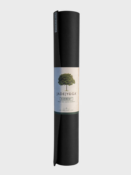 Jade Yoga Harmony 68 Inch Yoga Mat 5mm - Midnight Blue JADE YOGA - View #10