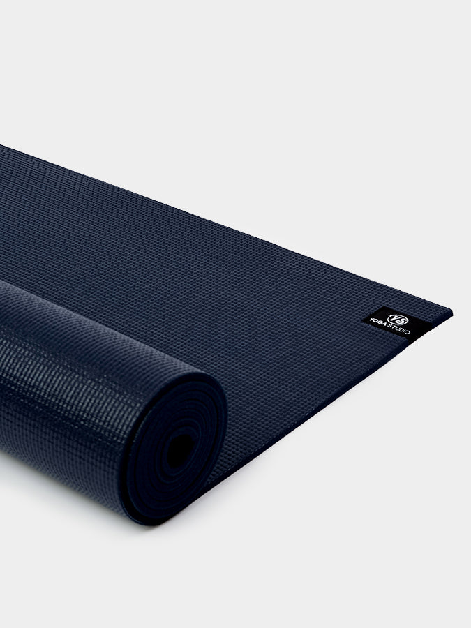 Yoga Studio Sticky Yoga Mat 6mm - Navy Blue