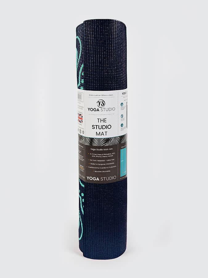 Patterned Design Non Slip Sticky Yoga Mat