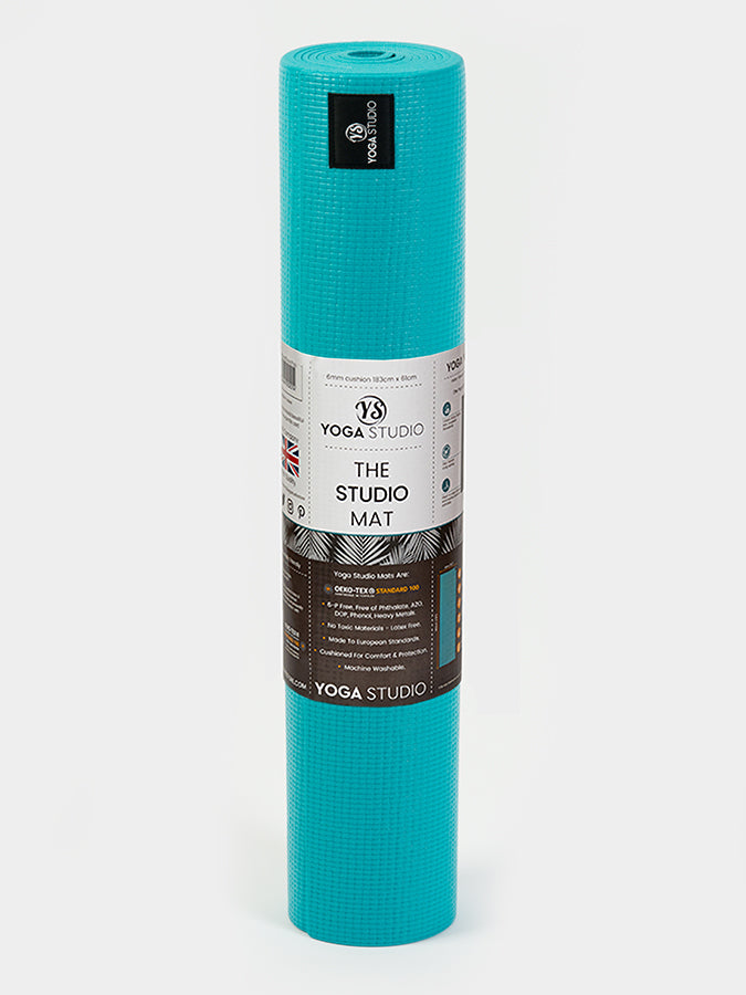 Yoga Studio Sticky Yoga Mat 6mm - Turquoise