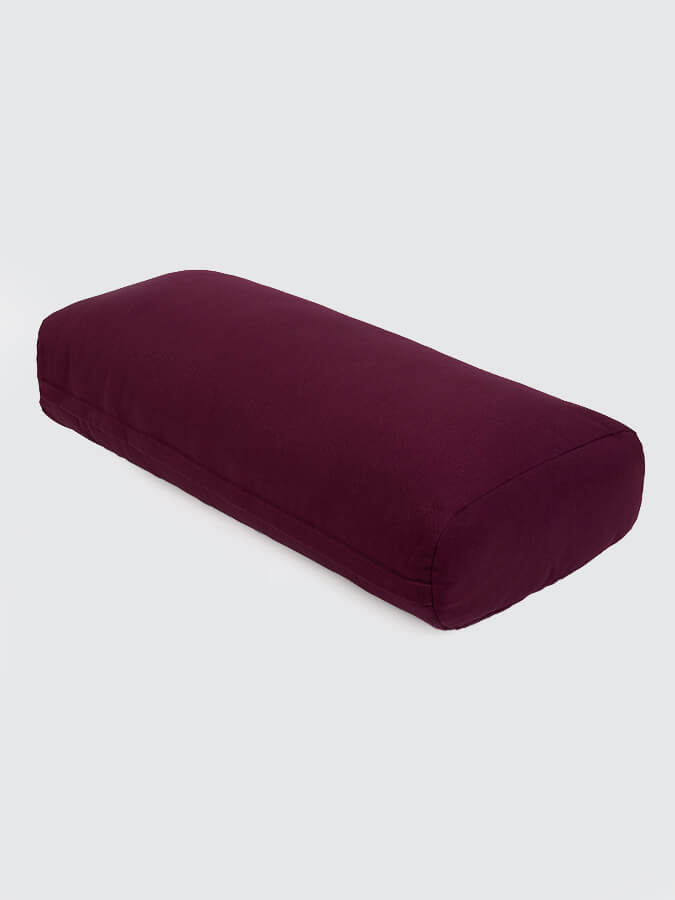 Yoga Studio Rectangular Lightweight Meditation Bolster Cushion