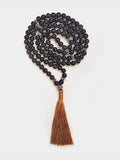 Yoga Studio Smoky Quartz Mala Beads