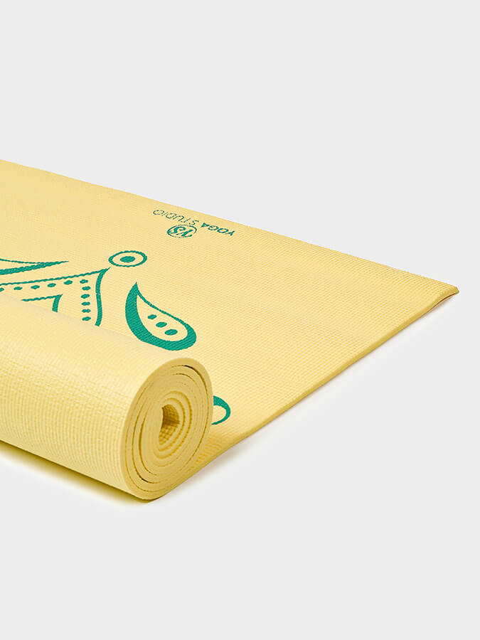 Patterned Design Non Slip Sticky Yoga Mat