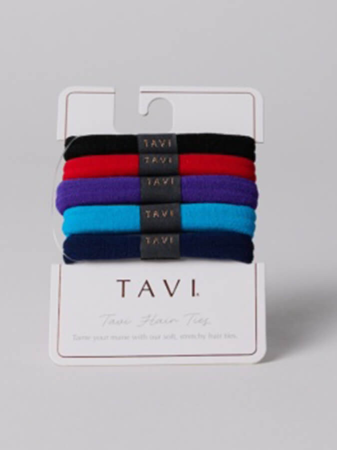 Tavi Hair Ties Colour Assorted - One Size