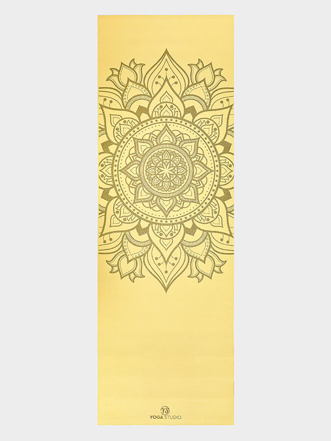 Patterned Design Non Slip Sticky Yoga Mat
