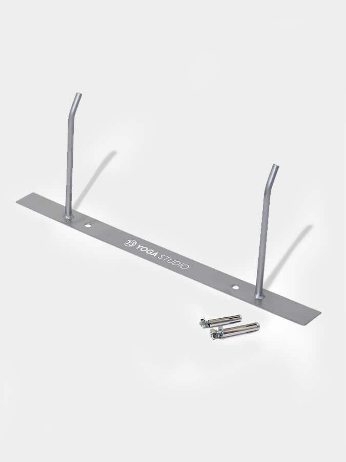 Yoga Studio 10x (EYELETTED) Oeko-Tex 4.5mm Yoga Mats + Wall Bracket Bundle