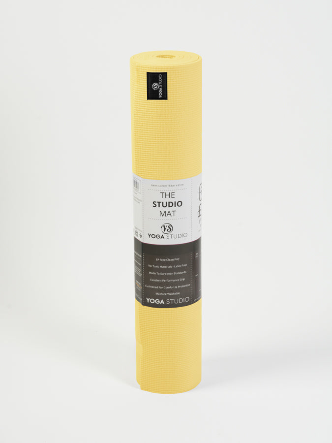 Yoga Studio Sticky Yoga Mat 6mm - Banana