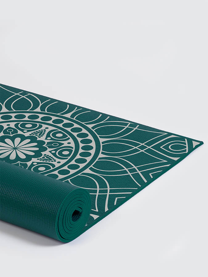 Patterned Design Non Slip Sticky Yoga Mat