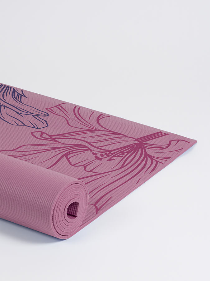 Patterned Design Non Slip Sticky Yoga Mat