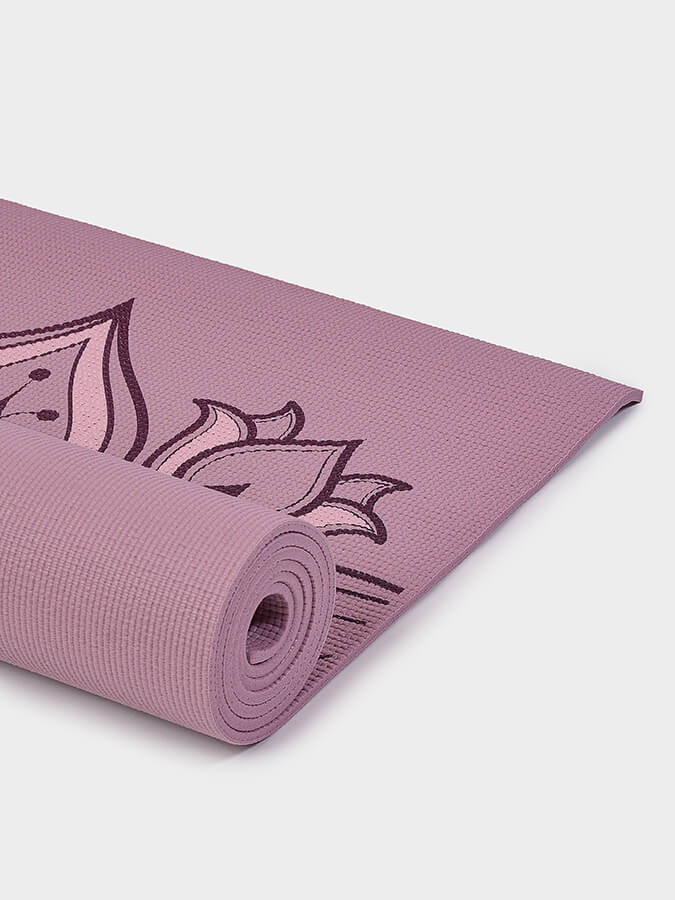 Patterned Design Non Slip Sticky Yoga Mat