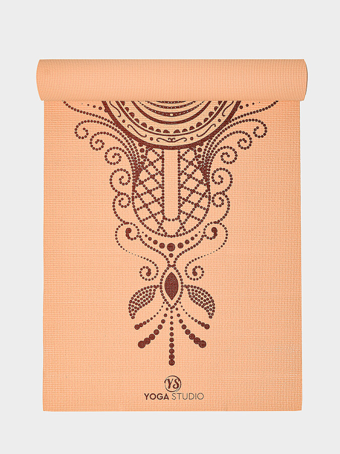 Patterned Design Non Slip Sticky Yoga Mat