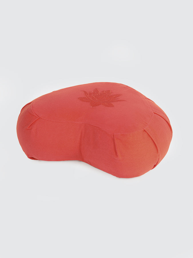 Yoga Studio Crescent Lotus Organic Zafu Buckwheat Cushion