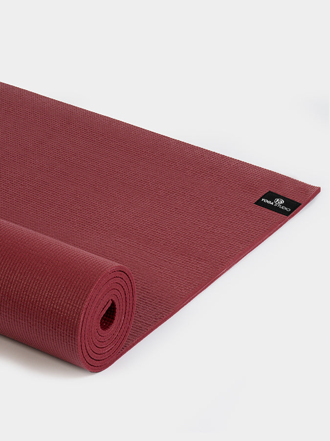Yoga Studio Sticky Yoga Mat 6mm - Burgundy