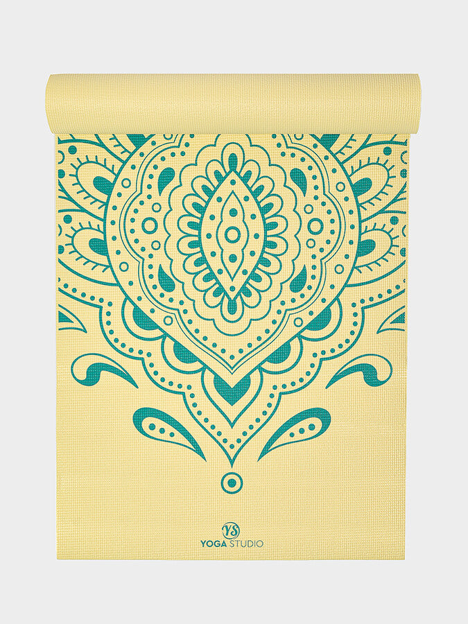 Patterned Design Non Slip Sticky Yoga Mat