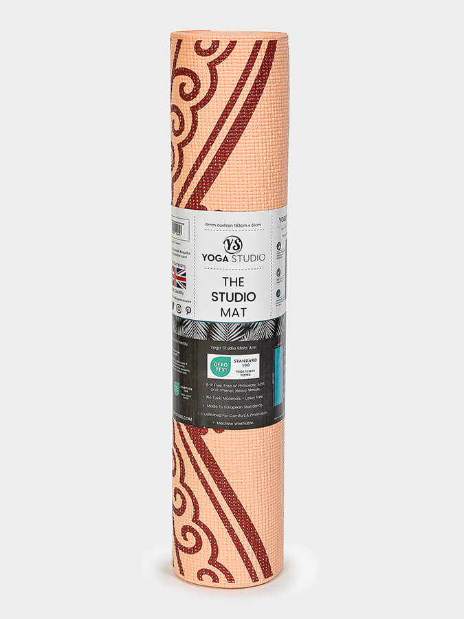 Patterned Design Non Slip Sticky Yoga Mat