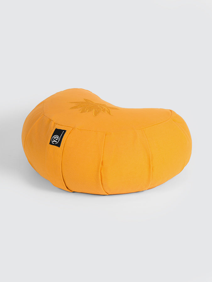 Yoga Studio Crescent Lotus Organic Zafu Buckwheat Cushion