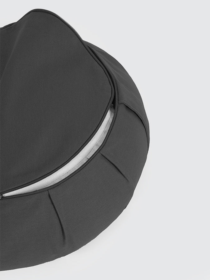 Yoga Studio Crescent Lotus Organic Zafu Buckwheat Cushion