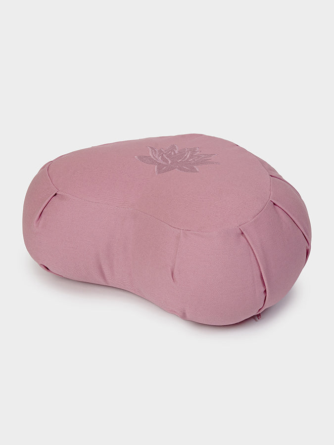 Yoga Studio Crescent Lotus Organic Zafu Buckwheat Cushion