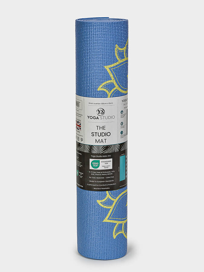 Patterned Design Non Slip Sticky Yoga Mat