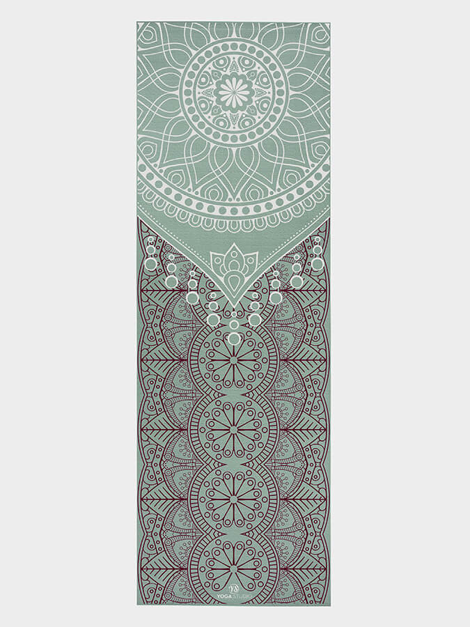 Patterned Design Non Slip Sticky Yoga Mat