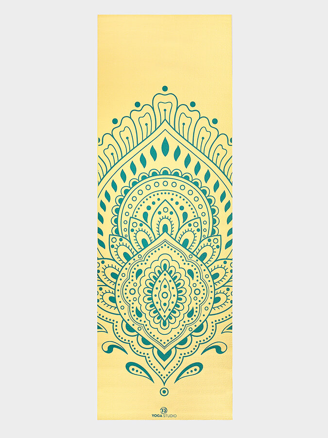 Patterned Design Non Slip Sticky Yoga Mat