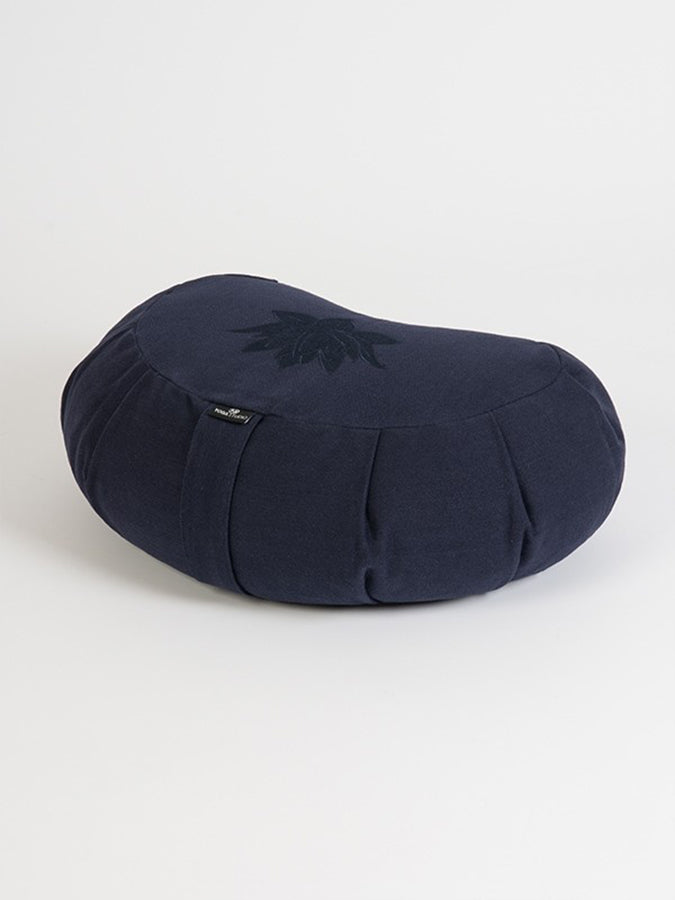 Yoga Studio Crescent Lotus Organic Zafu Buckwheat Cushion