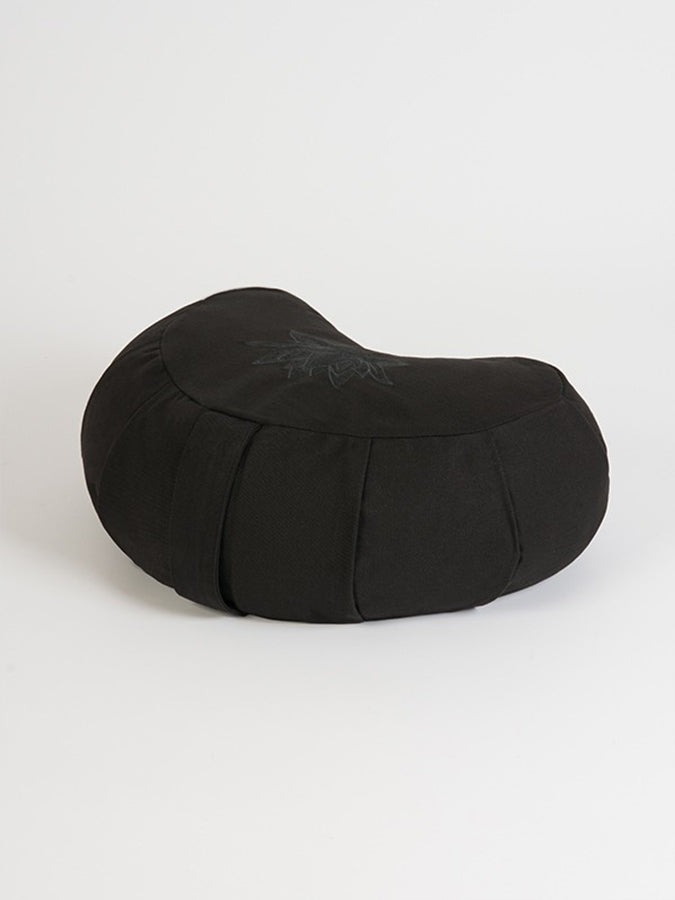 Yoga Studio Crescent Lotus Organic Zafu Buckwheat Cushion