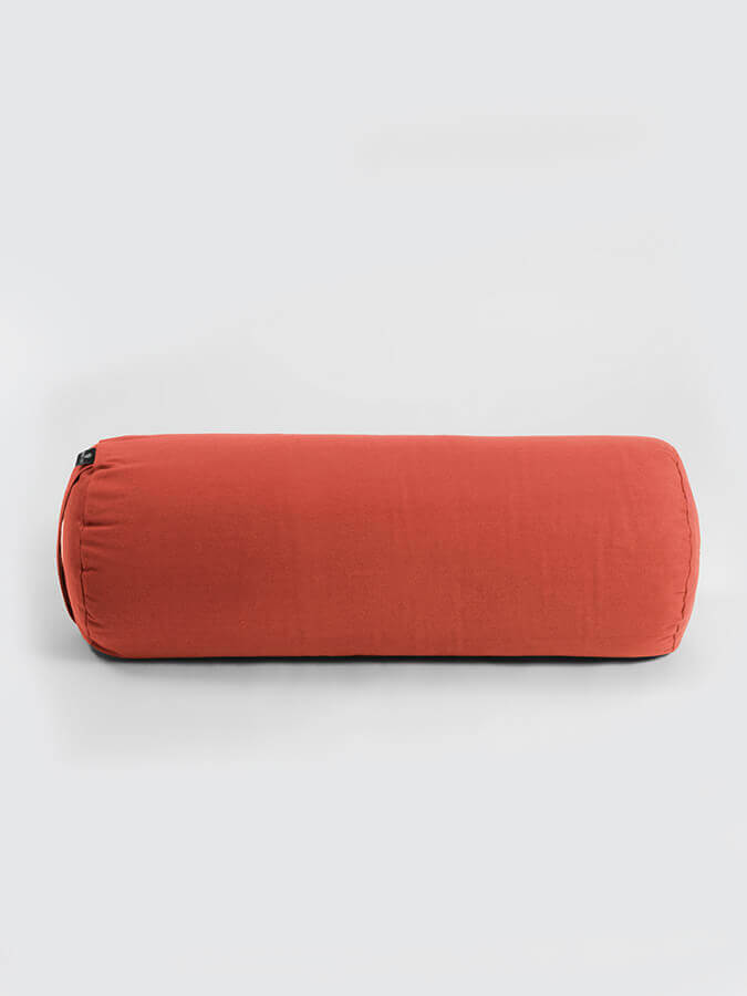 Yoga Studio Organic Cotton Buckwheat Lotus Meditation Bolster Cushion