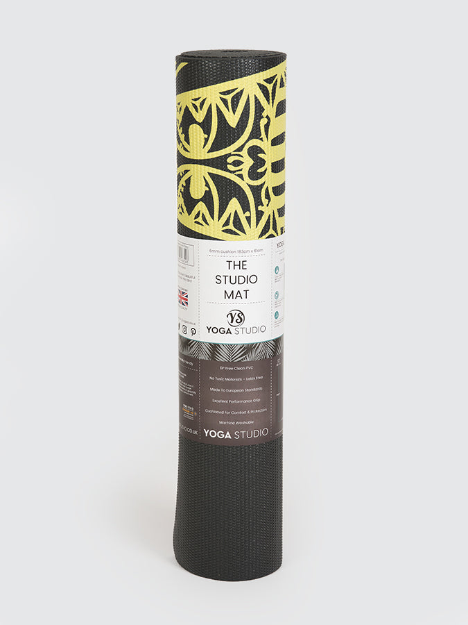 Patterned Design Non Slip Sticky Yoga Mat