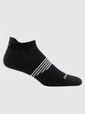 Darn Tough 1100 Element No Show Tab Light Mens Socks - Black