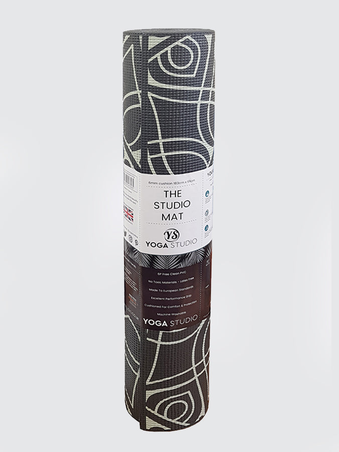Patterned Design Non Slip Sticky Yoga Mat