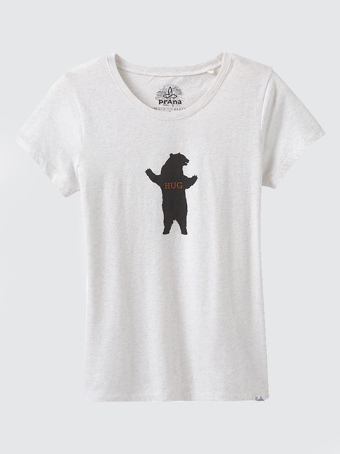 Prana Graphic Women's Top - White Bear