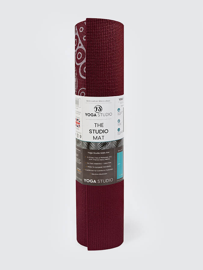 Patterned Design Non Slip Sticky Yoga Mat