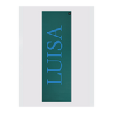 Personalised Yoga Mat 6mm With Custom Design - Teal