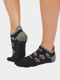 ToeSox Low Rise Full Toe Grip Socks