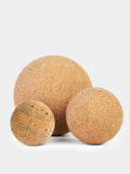 Yoga Studio Cork Unbranded Massage Ball Set of 3 - 2cm, 4cm, 6cm