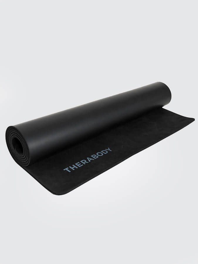 Theragun Multi-Purpose Non-slip Yoga & Fitness Mat - Black