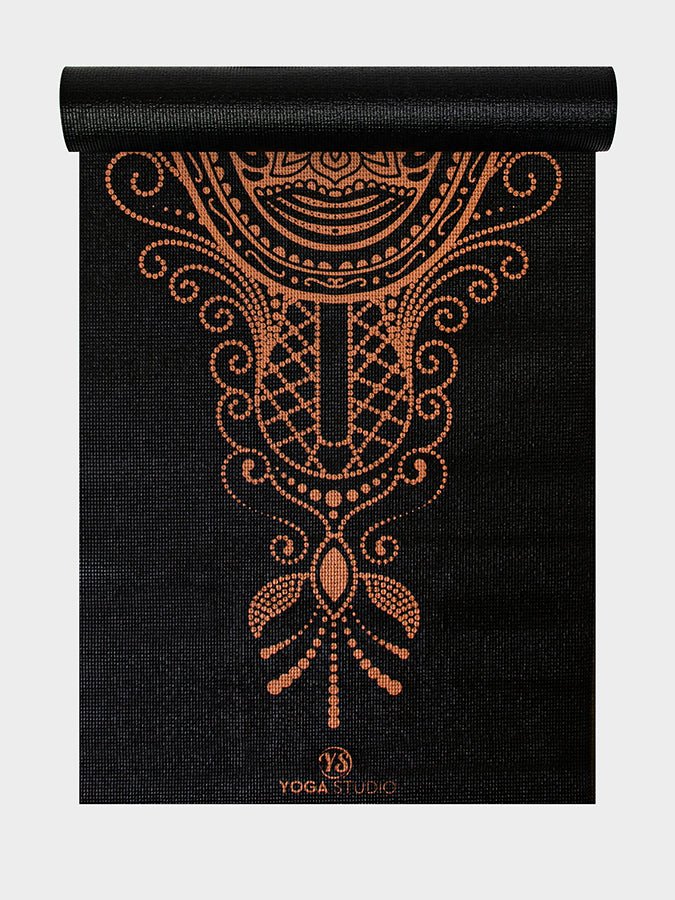 Gaiam Premium Citron Sundial Yoga Mat 6mm –Yoga Studio Store