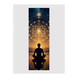 Personalised Yoga Mat 6mm With Custom Design - Teal